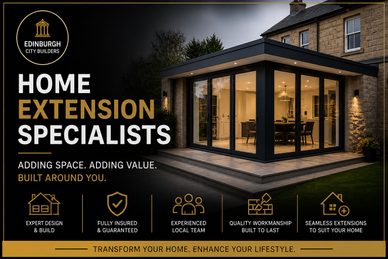 home Extension Builders In Edinburgh